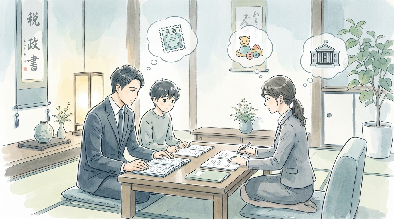 相手方との交渉をどこで打ち切るべきかについて、やり取りの経過や提示条件を確認しながら慎重に検討している法律相談の場面