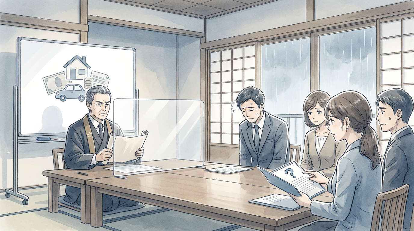 証拠不足の状態でどこまで請求できるかについて、証憑や時系列表を確認しながら慎重に検討している法律相談の場面