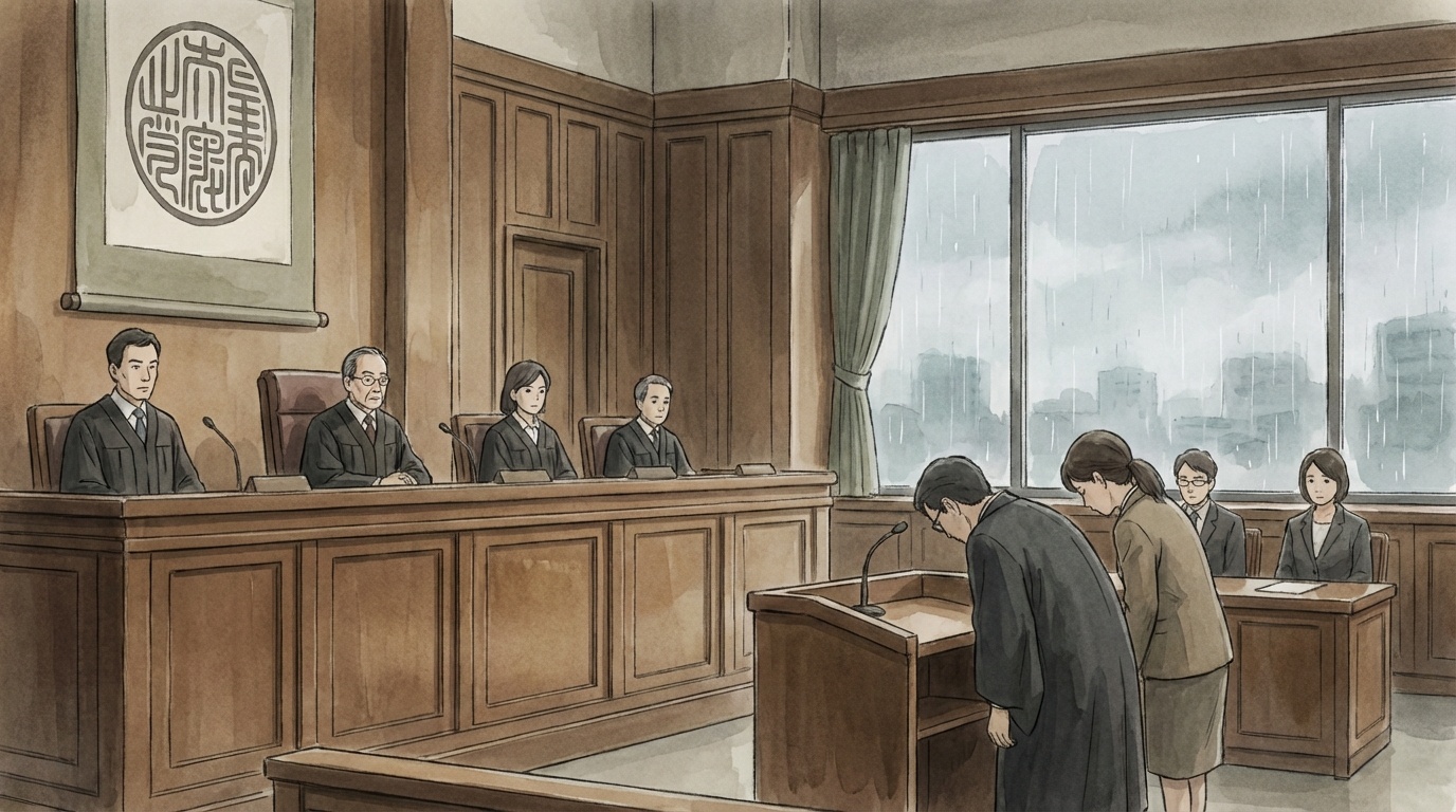 請求認諾という手続について、訴訟資料を確認しながら国の対応や法的意味を検討している法律相談の場面