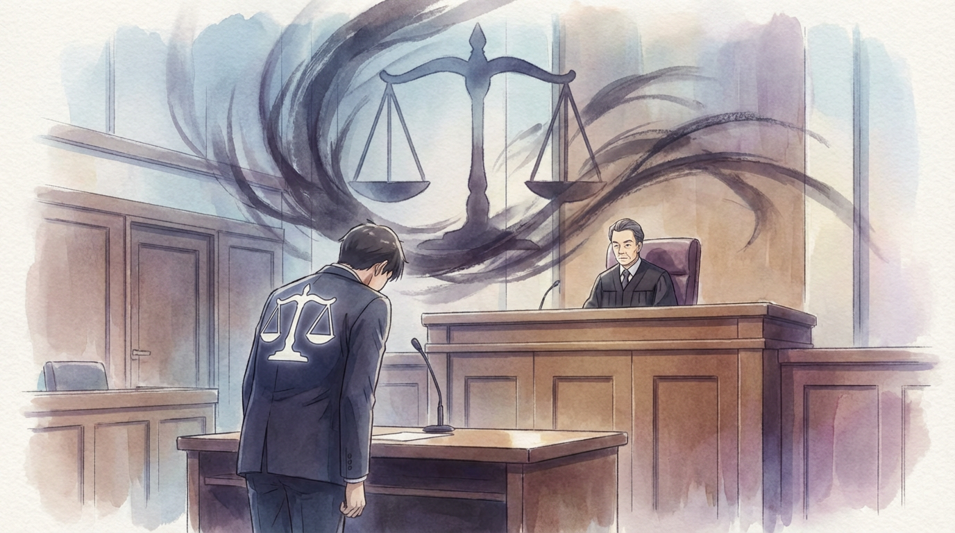 契約解除が有効かどうかについて、契約書や通知書を確認しながら慎重に検討している法律相談の場面