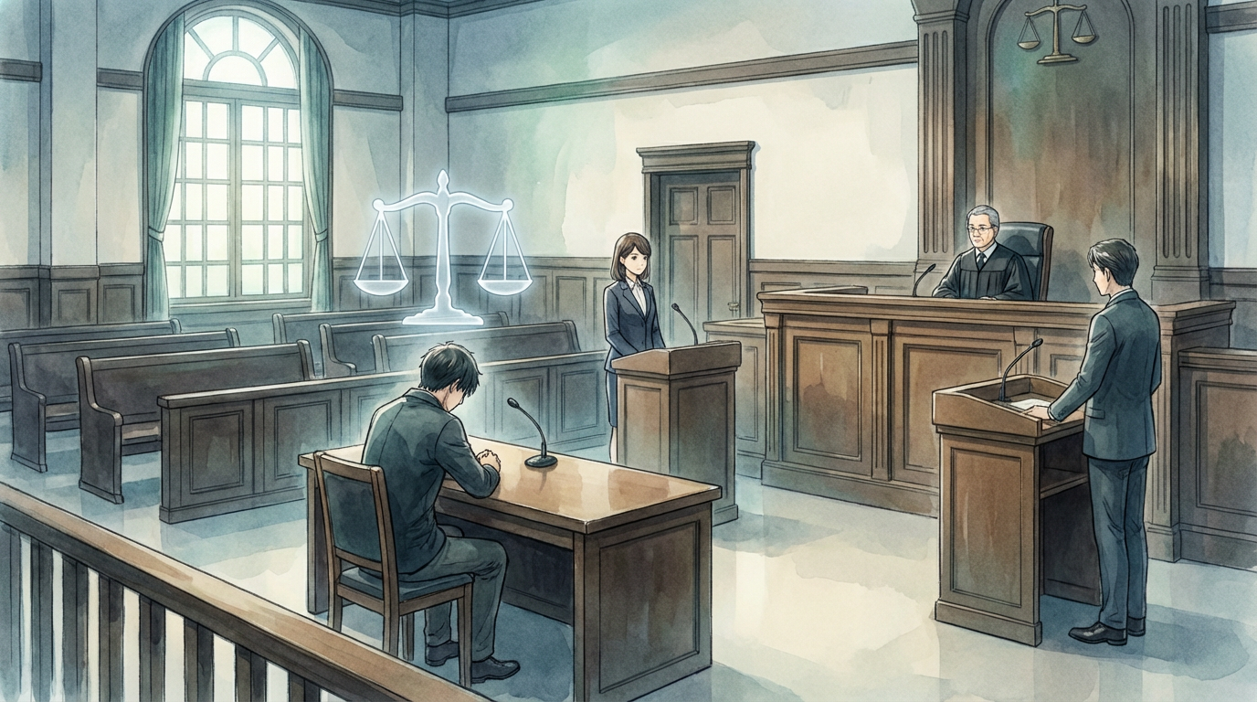 損害賠償請求の成否について、事故やトラブルの資料を確認しながら慎重に検討している法律相談の場面