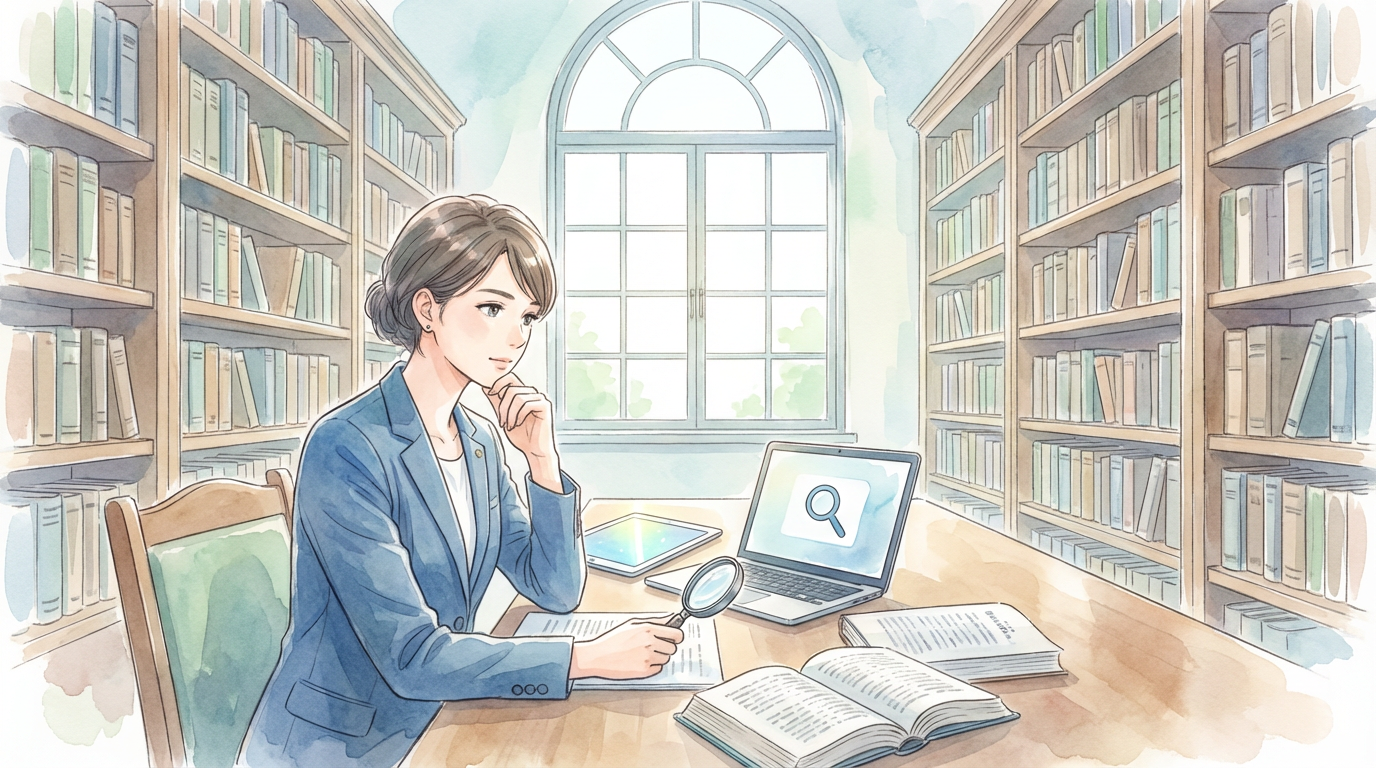 期限の利益とは何かについて、借入契約書や返済条件を確認しながら慎重に検討している法律相談の場面