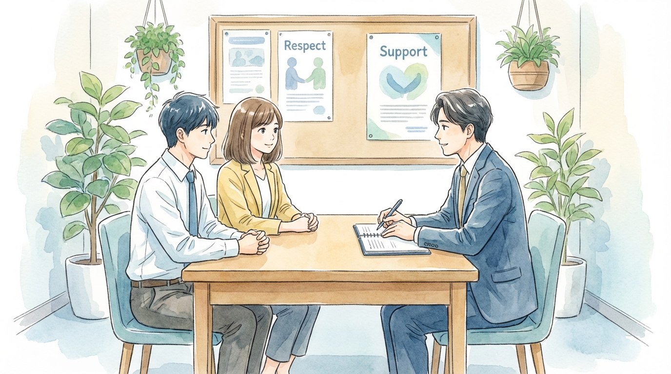 主張に法的根拠があるかどうかについて、具体的事情と条文を照らし合わせながら慎重に検討している法律相談の場面