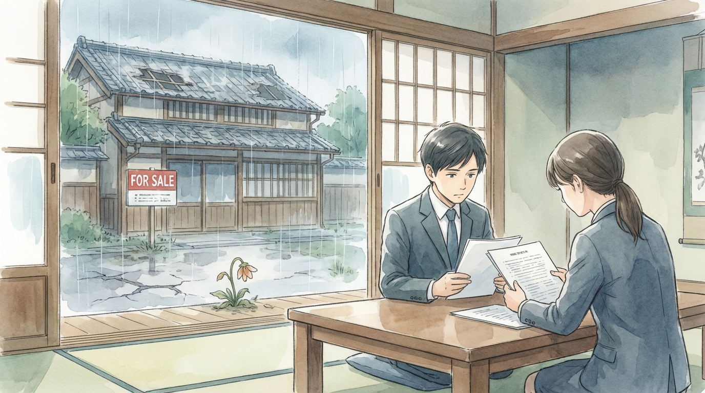 交渉でどこまで譲歩すべきかについて、条件比較表や相手方提案を確認しながら慎重に検討している法律相談の場面